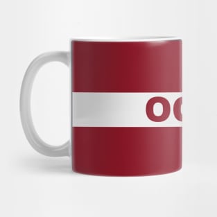 Ogre City in Latvian Flag Mug